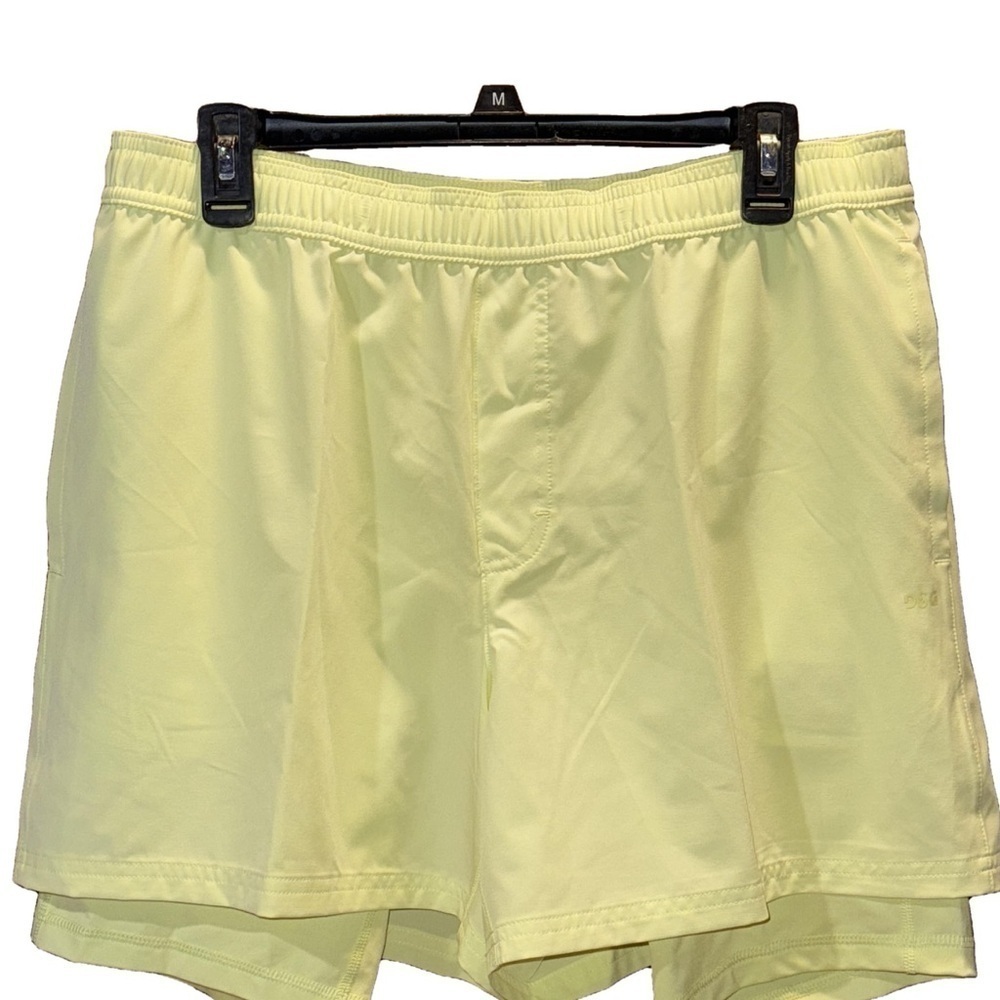 DSG Men's Large 5 Inch Inseam Shorts Lime Green